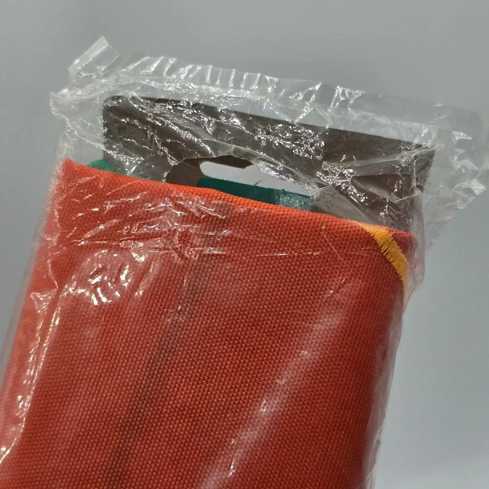 New Vtg in Package Cornucopia House Flag 28 By‎ 40 Inches Fall Autumn Sculpted